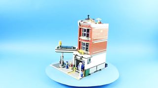 LEGO CREATOR 10264 Corner Garage Speed Build - Brick Builder