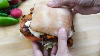 Grilled Chicken Sandwich,Chicken Burger