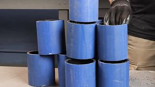 Using PVC Pipe To Make A Tire