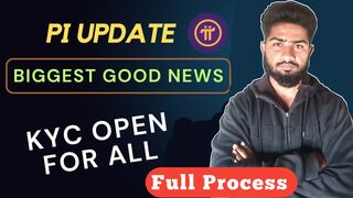 Biggest Good New For All Pi Network Miner Kyc Open For All || Pi Network Mining New Update Today