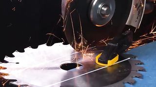 Transforming ordinary angle grinder into stunning tools