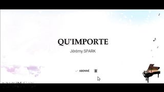 Qu'importe - Jérémy SPARK (Karaoké Piano Français)