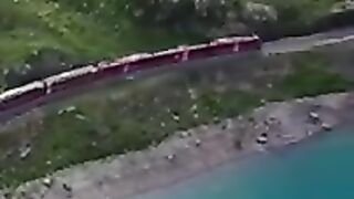 Glacier Express Train Switzerland