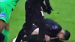 Sergio Ramos reaction on nymar Jr gettiomng bullied