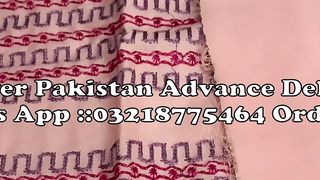 Safwa Lawn Embroidery Kurti Pink #youtubeshorts #ytshorts #youtube #mdotbrands || #mbrands