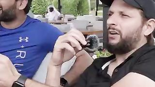 Shohaib Akhter and Afridi Cicket Talking