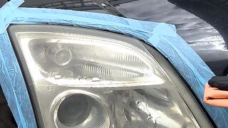 How To Polish Headlights Without Detergent!