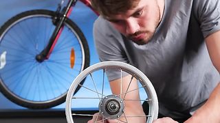 Homemade Tracked Bike For Mud