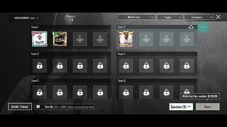 Playing PUBG mobile game