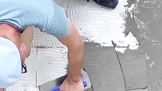 Replacement of Tiles on the Terrace