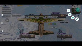 Playing PUBG mobile game livik