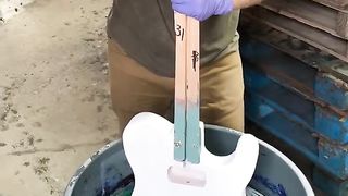 These guys add the coolest designs to electric guitars!