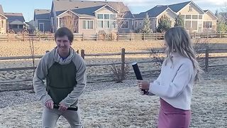 He saw his opportunity and took it