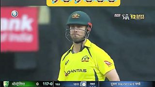Mitchell Marsh batting