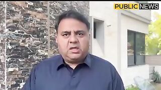 فواد چوہدری کا تازہ ویڈیو بیان #imrankhan #breakingnews #publicnews