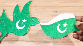 How to make independence day craft | how to make pakistan day craft ideas