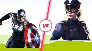 Avenger but policewomen