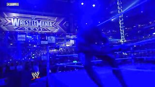 The Undertaker shows respect to Shawn Michaels after the Career vs. Streak Match: WrestleMania XXVI