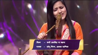 Bidipta performance in Indian idol 13