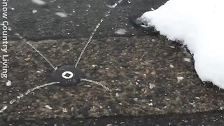 How the Japanese Use Sprinklers for Snow Removal