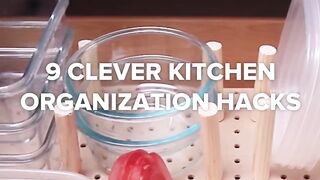 9 Clever Kitchen Organization Hacks