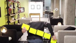 With Great Moustache, Comes Great Juggling Skills!