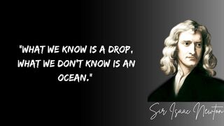 Sir Isaac Newton Quotes | Better to be Known when Young | Mega Inspiration |