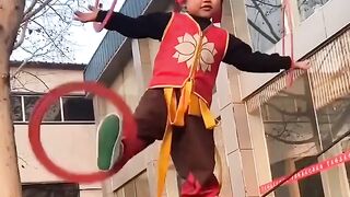 Little Girl Is a Martial Art Pro