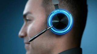 Poly - Voyager Focus UC with Charge Stand (Plantronics) - Bluetooth Dual-Ear (Stereo) Headset with Boom Mic - USB-A