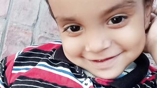 baby smil in happy mood