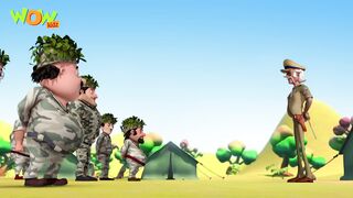 Motu patlu commando traning