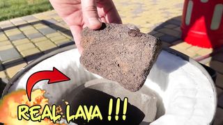 REAL LAVA vs Fireproof GLASS