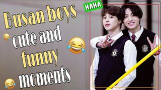 [BTS] BUSAN BOYS CUTE AND FUNNY MOMENTS (JIKOOK)