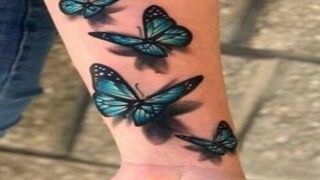 Amazing 3D tattoos # Восхитительные 3D татуировки.