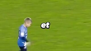 Le gardien de but est de mauvaise humeur