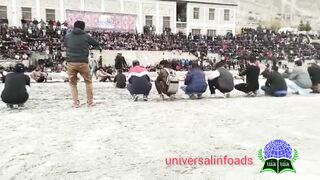 Tug of War A strong and Well exciting match at Aliabad Hunza