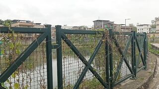 perkampungan yang ada di pinggiran kota hongkong