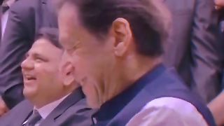 Smile of Imran Khan