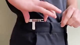 Pent buckle
