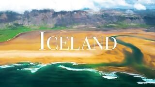 Ocean and island creature video