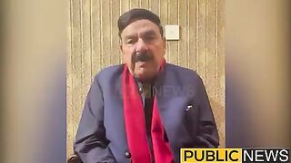 شیخ رشید کی ہنگامی ویڈیو کال # #imrankhan #breakingnews #publicnews