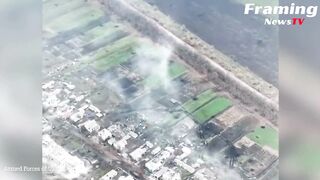 Tentara Ukraina meledakkan tank Rusia dengan rudal Javelin yang mematikan