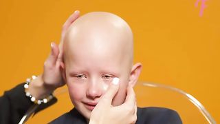 She was a beautiful princess even without hair.