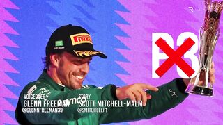 The strange F1 rule conflict that saved Fernando Alonso’s podium