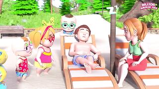 Let’s Learn about Shapes at the Beach! Kids Popular Learning Cartoon Musi