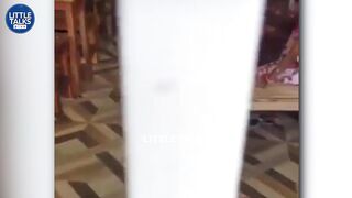 குழந்தையின் செம க்யூட் செயல்
