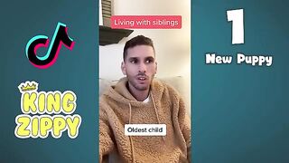 ????UNE DEMI-HEURE???? King Zippy TikToks Videos drôle vivant avec des frères et sœurs TikTok compilation.