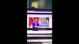 you laugh you restart..