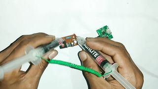 Projeto incrível com seringa  -   ( Amazing project with syringe )