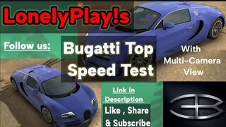 Bugatti Top Speed Test Car Highspeed Test